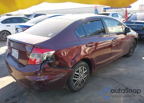 2012 Honda Civic Lx from USA, damaged, VIN 19XFB2F53CE107414